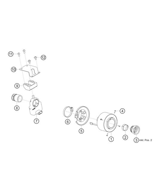 Diagram 9.9-11 Porsche 993 (911) C2S 1994-97 Electrical equipment