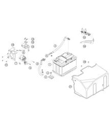 Batteria e relè principale 911 (992) GT3 CUP 2021