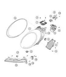 Faro anteriore 911 (992) GT3 CUP 2021