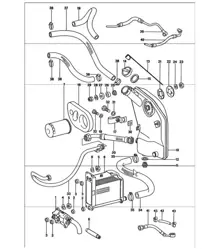 engine lubrication 911 TURBO 1975-77