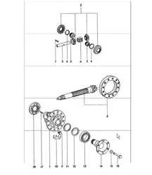 différentiel 911 TURBO 1975-77