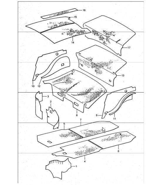 Diagram 807-20 Porsche 911 & 912 (1965-1989) Body