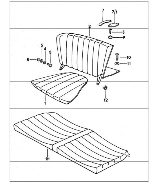 Diagram 808-30 Porsche Boxster 25 Years 718 4.0L PDK (400 Bhp) Body