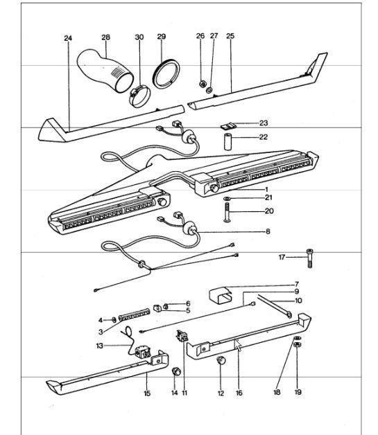 Diagram 813-35 Porsche 991 (911) MK1 2012-2016 Body