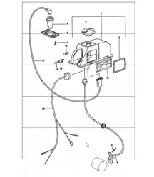 control mechanism for heating 911 TURBO 1975-77