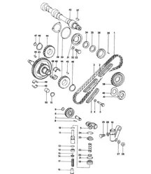 Ventilsteuerung - RECHTS - 914-6 1970-76