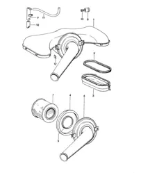 Sistema di purificazione dell'aria 914-6 1970-76