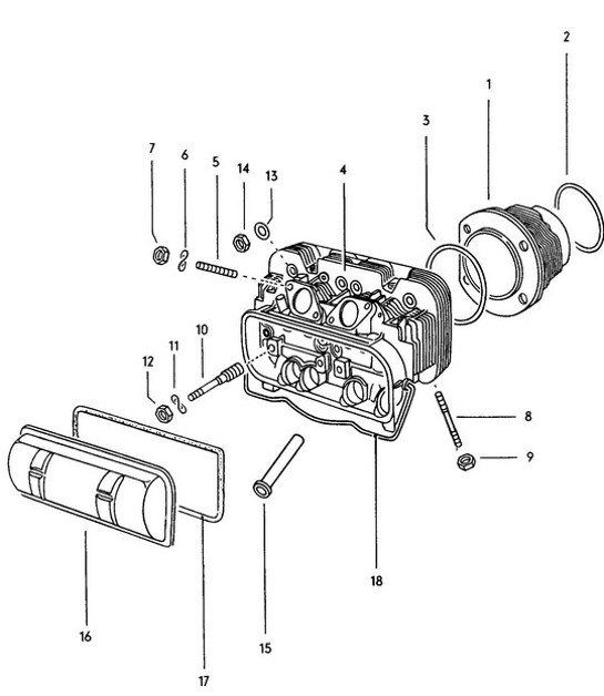 Diagram 113-000 Porsche Cayenne S E-Hybrid V6 3.0L 519Hp 