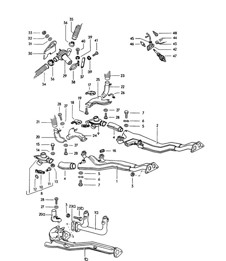 Exhaust system  / Heat exchanger 914 1970-76 Exhaust system  / Heat exchanger 914 1970-76
