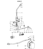 Hand Lever System, Pedal Cluster  914 (1970-1976)
