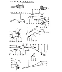 Handbremse / Handgas / Heizung / Stellmotor 914 1970-76