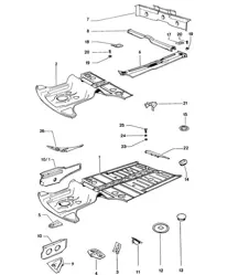 Rahmen - Vorne - 914 1970-76