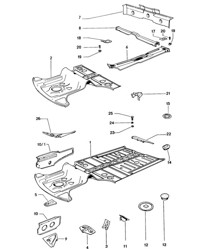 Frame - Front - 914 1970-76