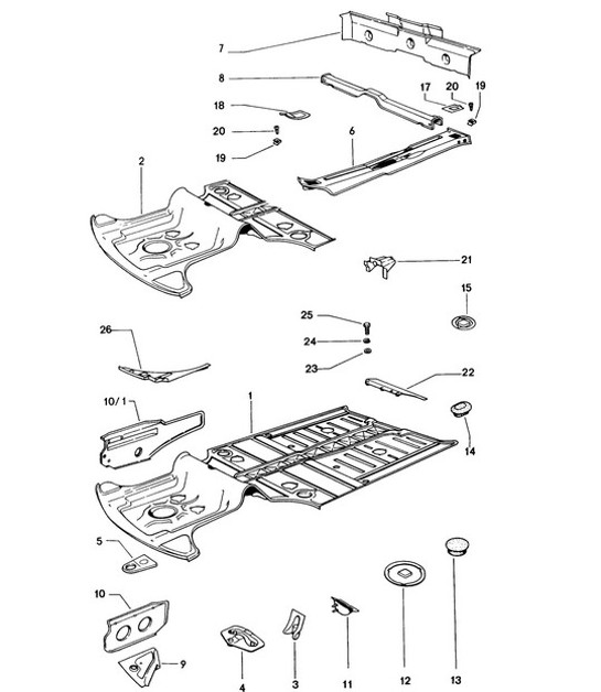 Diagram 801-005 Porsche Cayenne Turbo E-Hybrid Coupe with GT Package V8 4.0 739Hp 