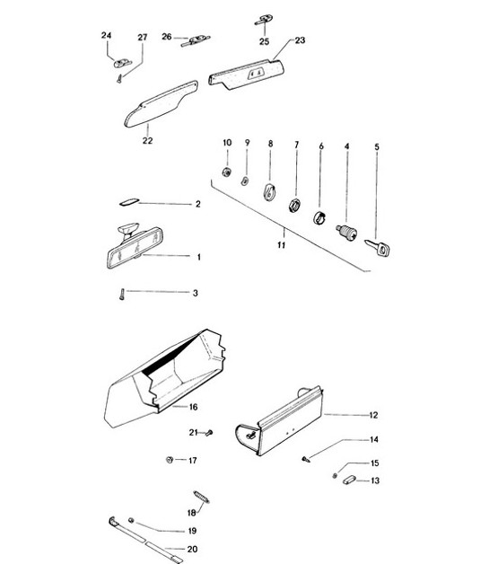 Diagram 809-005 Porsche Panamera Turbo V8 4.8L Body
