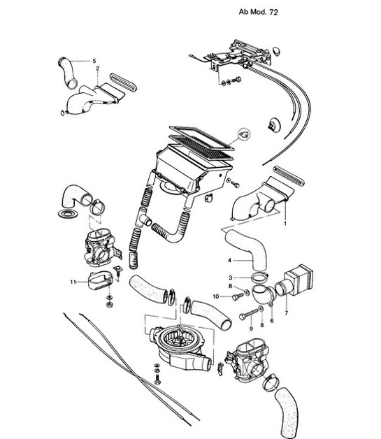 Diagram 813-005 Porsche 992 Carrera 2 GTS 3.6L 