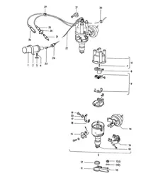 Sistema eléctrico del motor 914 1970-76