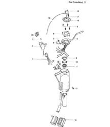 Lenkstockschalter 914-4 >>1971