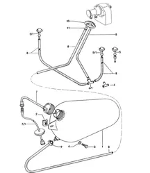 Sistema lavaparabrisas 914 1970-76