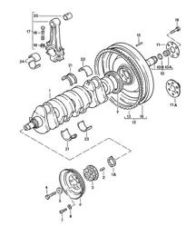 Vilebrequin / Bielle 924 1976-79