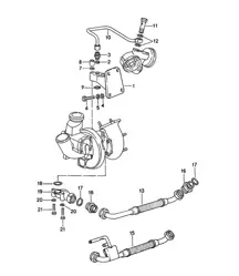 Lubrification moteur / Turbocompresseur 924 TURBO 1979