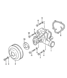 Pompa acqua 924 1976-79