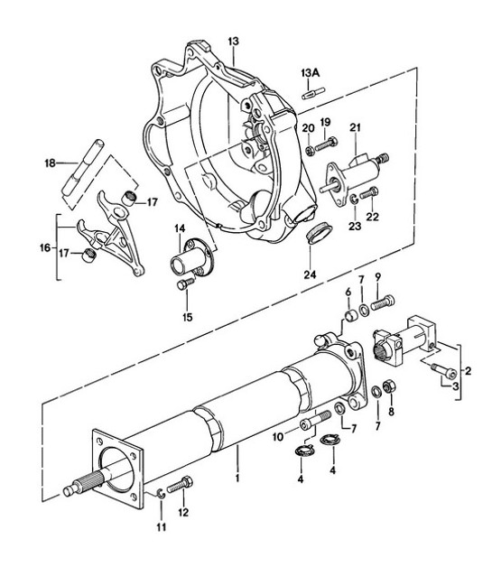 Diagram 301-005 Porsche 992 Carrera 2 3.0L Cabriolet 