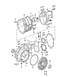 Ersatzgetriebe / Getriebegehäuse / 5-Gang 924 1976-79