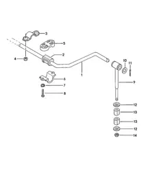 Stabilisator 924 1976-79