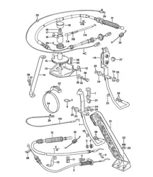 Pédale d'accélérateur / Câble d'accélérateur (AUT.) 924 >>1978