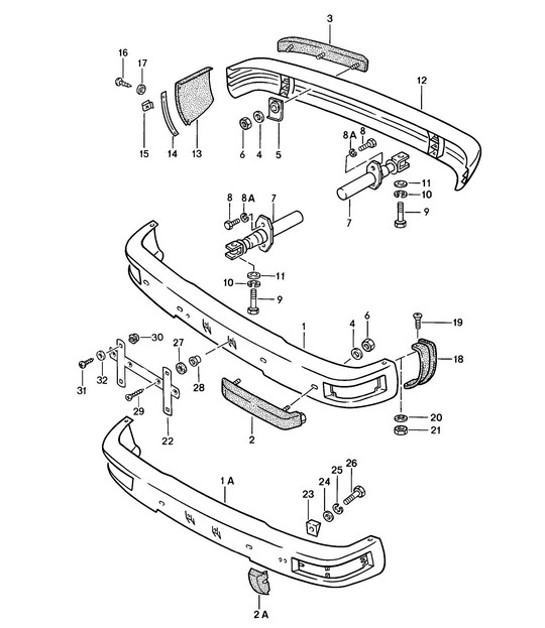 Diagram 802-005 Porsche Cayenne S/GTS 4.8L 2007>> Body