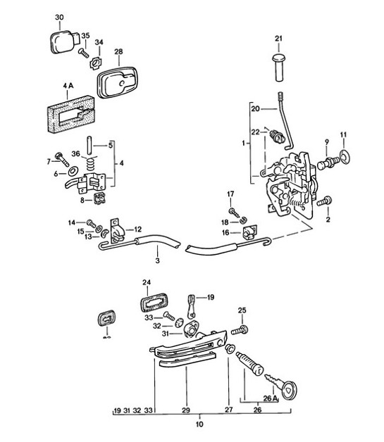 Diagram 804-005 Porsche 996 C4S 3.6L 09/01-2005 Carrozzeria