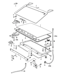 Toit relevable (M650) 924 1976-79