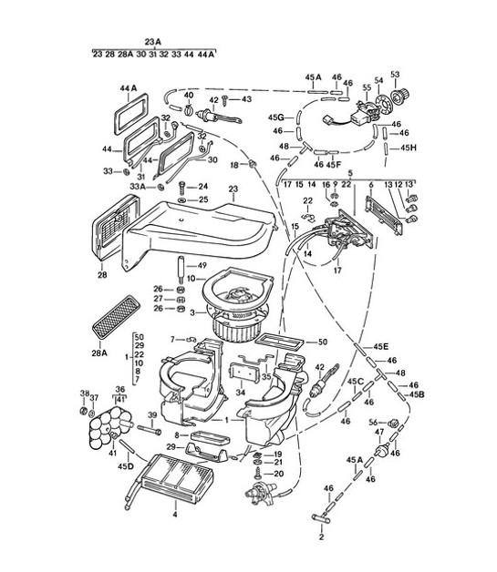Diagram 813-020 Porsche 911 & 912 (1965-1989) Body