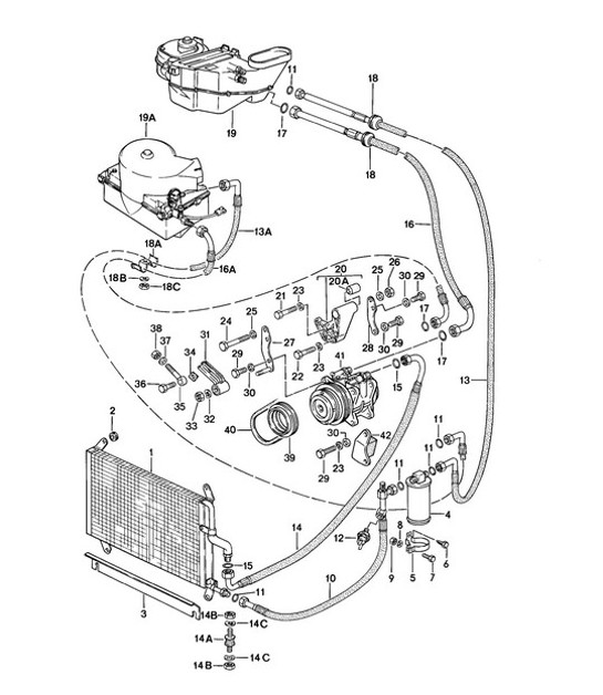 Diagram 813-040 Porsche Taycan (9J1) MK1 2020-2024 