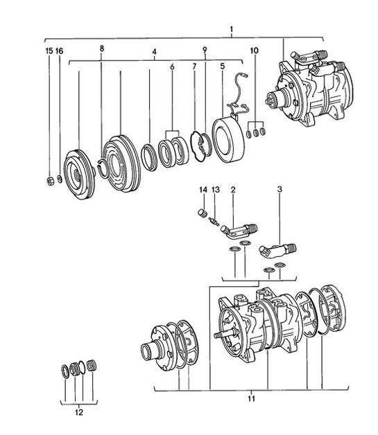 Diagram 813-060 Porsche Carrera GT (2003-2006) 