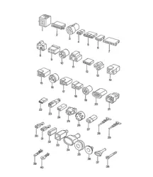 Connettore a innesto 924 1976-79