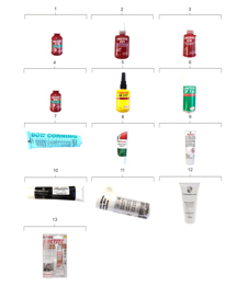 Liquido di fissaggio / Composto sigillante / Agente conservante / Liquido di fissaggio 924 1980 - 1985