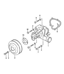 Pompa dell'acqua 924 1980 - 1985