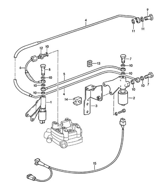 Diagram 107-011 Porsche 924 (1977-1988) Engine