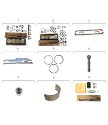 Maintenance set / Gasket set / Repair kit  924 1980 - 1985