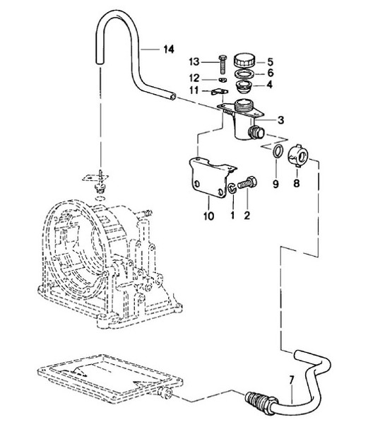 Diagram 309-005 Porsche Boxster 986/987/981 (1997-2016) Transmission