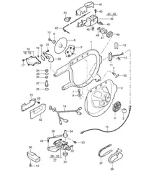 Soporte / Rueda de repuesto - Exterior - Cayenne 9PA (955) 2003-06