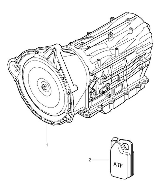 Diagram 320-00 Porsche 996 (911) (1997-2005) Transmission