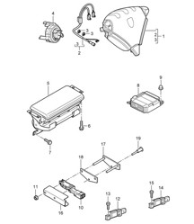 Airbag Cayena 9PA (955) 2003-06