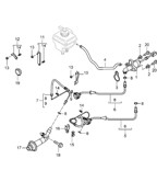 Hand Lever System, Pedal Cluster  Cayenne 9PA (955) 2003-2006