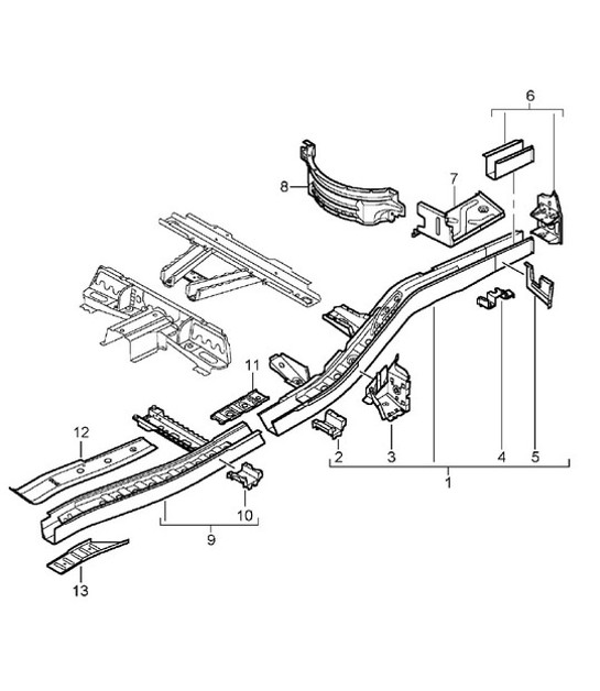 Diagram 801-20 Porsche 992 Carrera 2  3.0L 