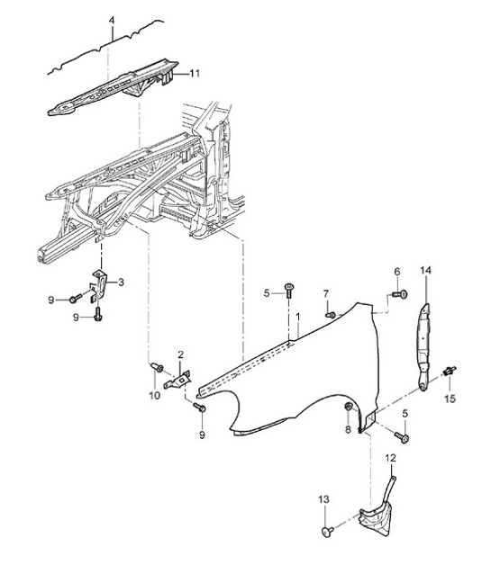 Wing Cayenne 9PA (955) 2003-06