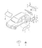 Body Cayenne MK1 (955) 2003-2006