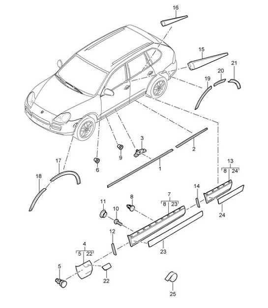 Diagram 810-05 Porsche 928 (1978-1995) 